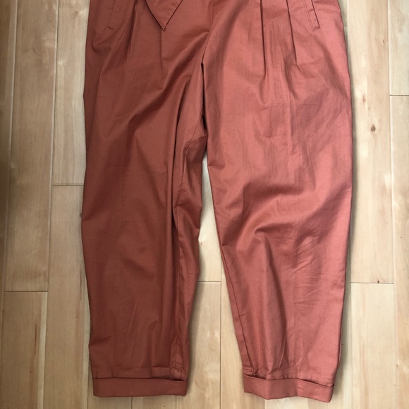 NWOT Cartonnier Paperbag Crop Trousers - Picture 6 of 8